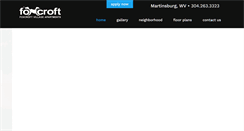 Desktop Screenshot of foxcroftvillageapartments.com